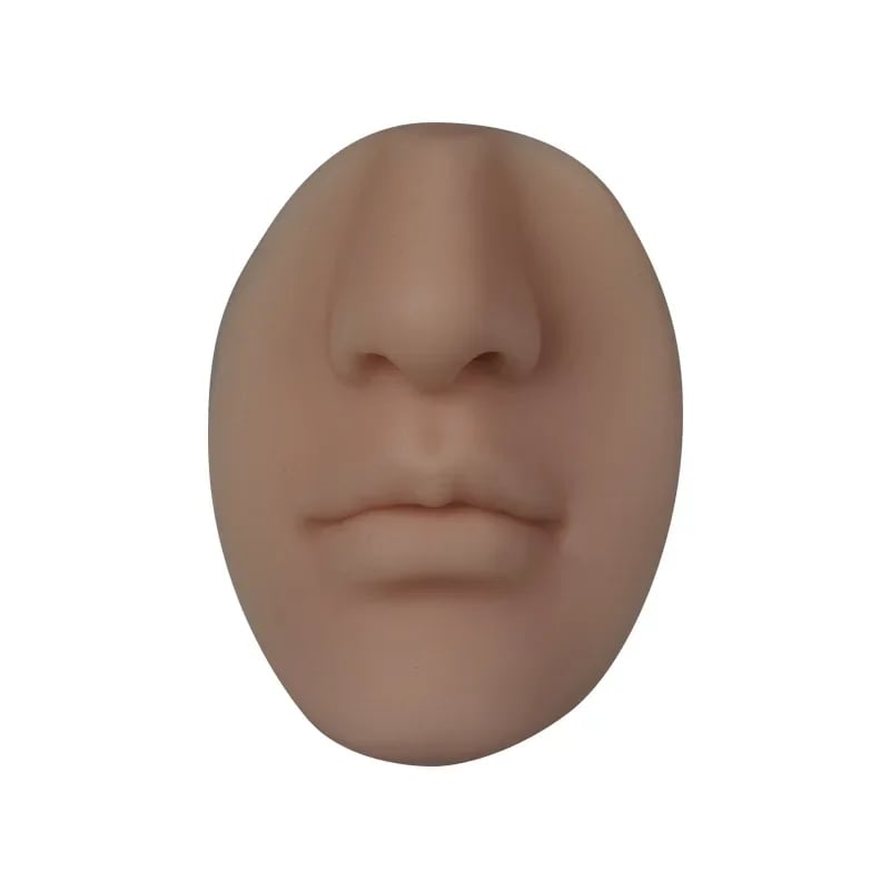 Realistic nose-shaped wall-mounted soap dispenser