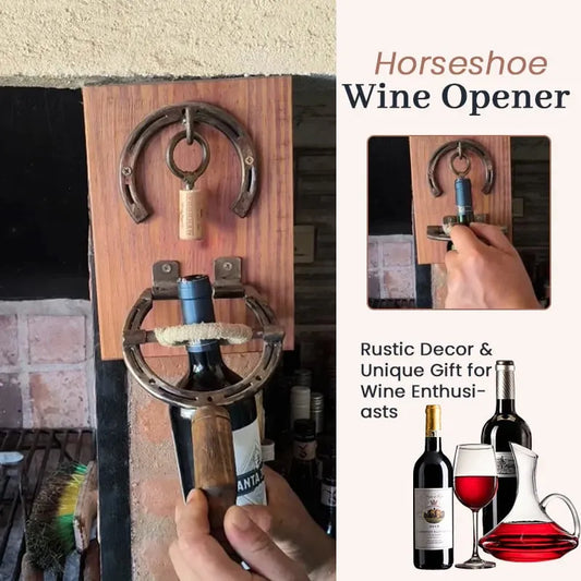🔥LAST DAY 50% OFF - 🐎Horseshoe Wine Opener