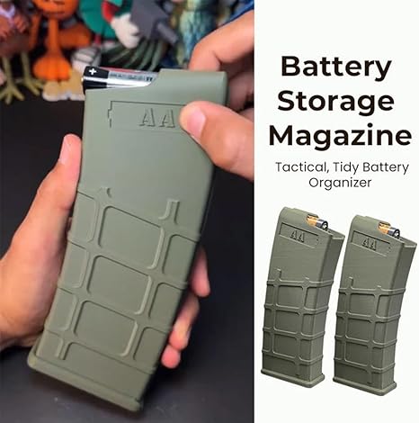 3D-Printed Battery Storage Magazine