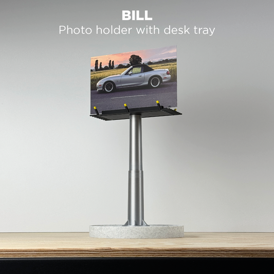 Photo Display Stand with Tray