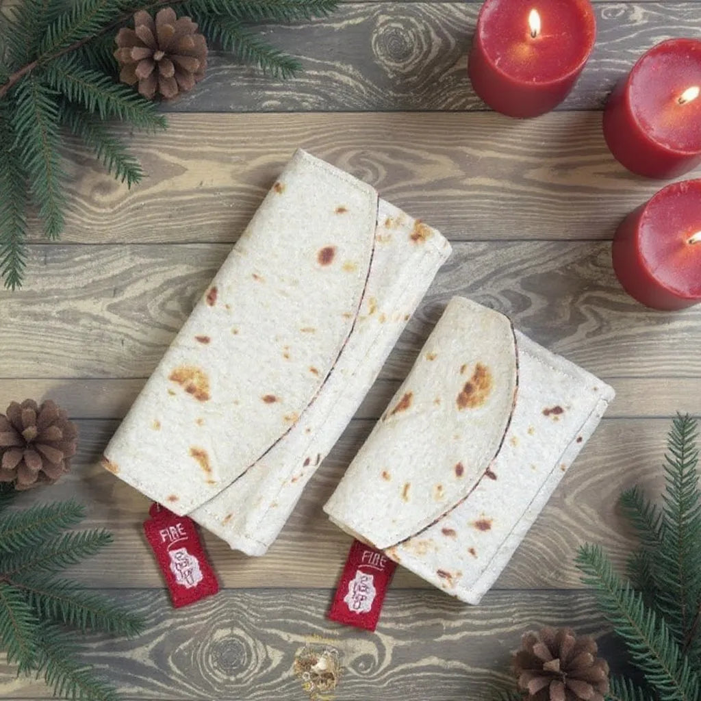 🌯LAST DAY 49% OFF - The Burrito Wallet – Your All-in-One Style & Storage Wrap!🔥✨