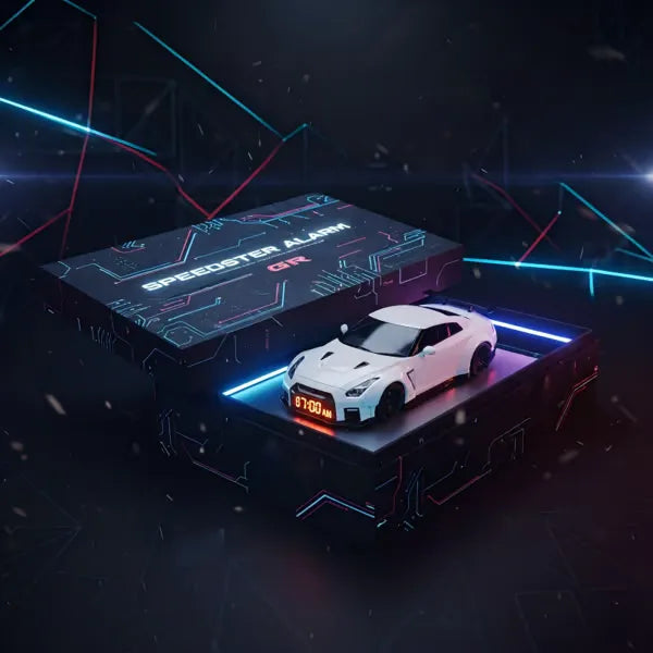 ⏰Hypercar Alarm Clock🏎️Realistic Engine & Light Effects