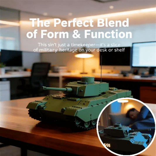 🚙Tank Commander Alarm Clock⏰