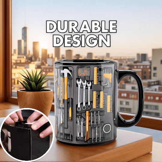 🔧 Tool-Themed Set Mug